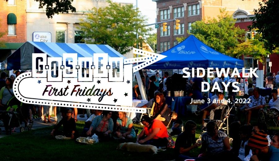  Sidewalk Days Friday and Saturday, June 3 and 4