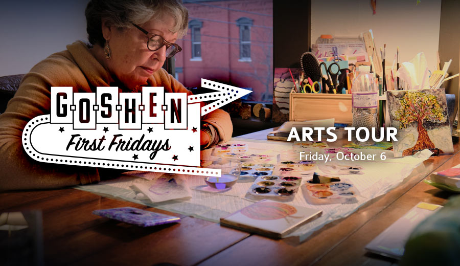 Goshen Arts Tour | October First Fridays | Goshen, Indiana